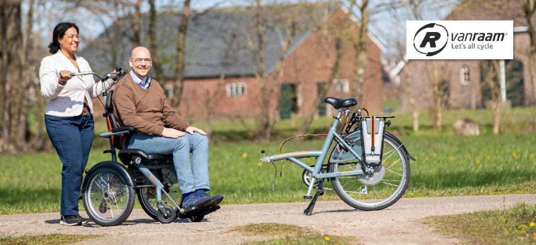 Van Raam OPAIR Rollstuhlfahrrad